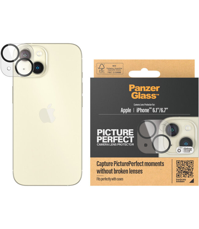 PanzerGlass PicturePerfect Camera Lens Protector Apple iPhone 15/15 Plus