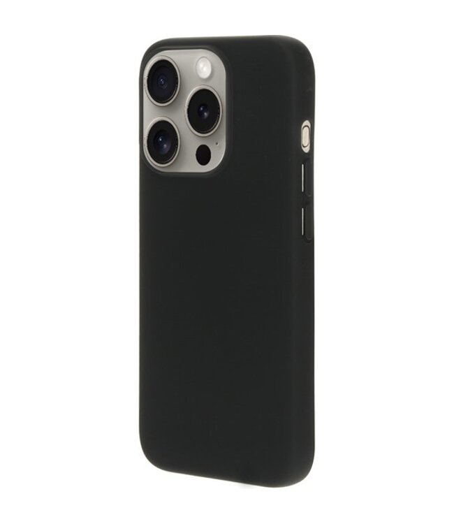 Mobiparts Silicone Cover Apple iPhone 15 Pro Black