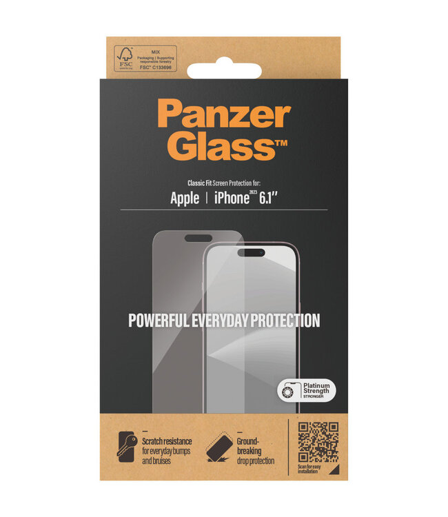PanzerGlass Apple iPhone 15 - Super+ Glass