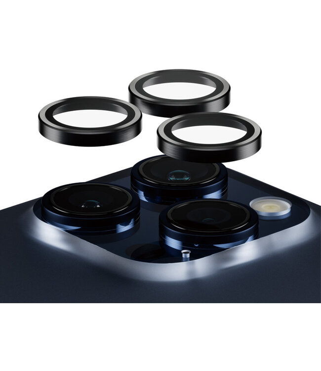 PanzerGlass Hoops Rings Apple iPhone 15 Pro/15 Pro Max - Black