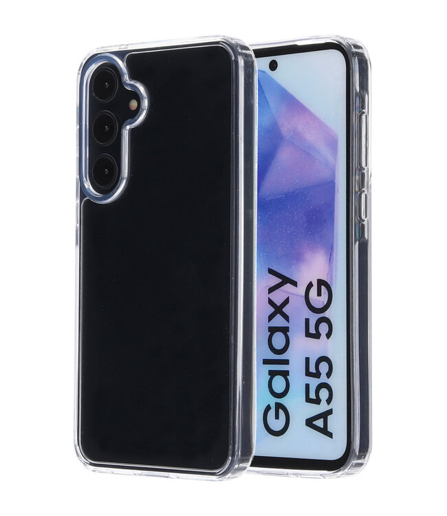 Mobiparts Classic Hardcover Samsung Galaxy A55 Clear