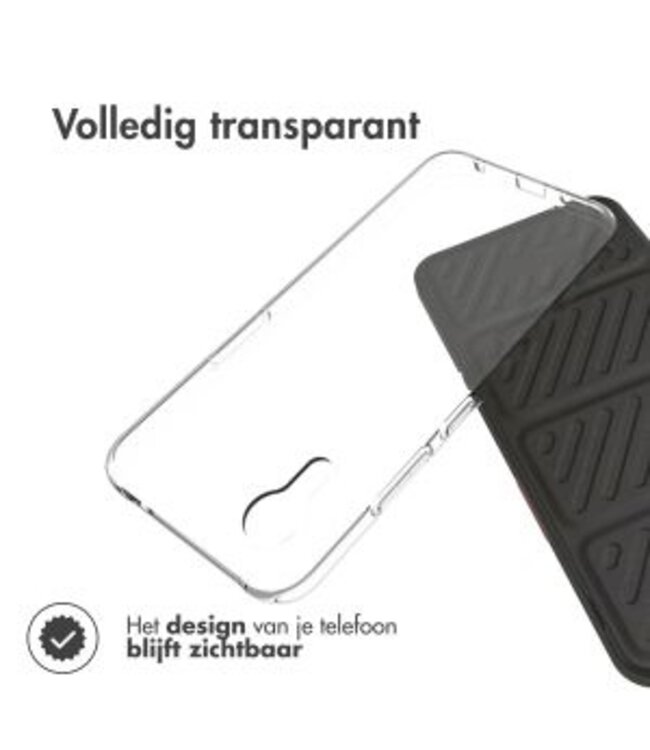 Accezz Clear Backcover voor de Samsung Galaxy Xcover 7 - Transparant