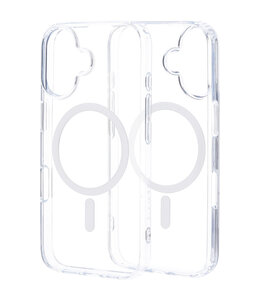 Mobiparts Hardcover Apple iPhone 16 Clear (Magsafe Compatible)