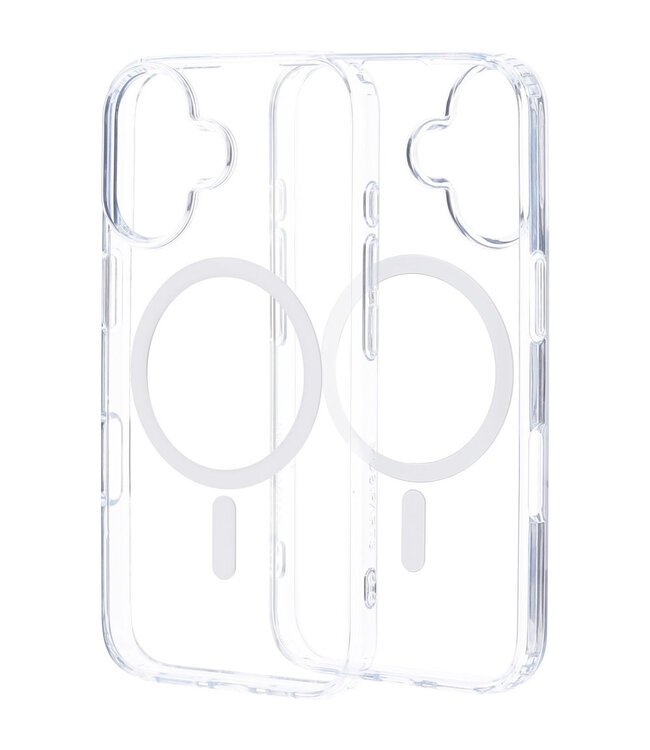Mobiparts Hardcover Apple iPhone 16 Clear (Magsafe Compatible)
