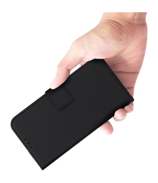 Mobiparts Classic Wallet Case Apple iPhone 16e Black (Magsafe Compatible)