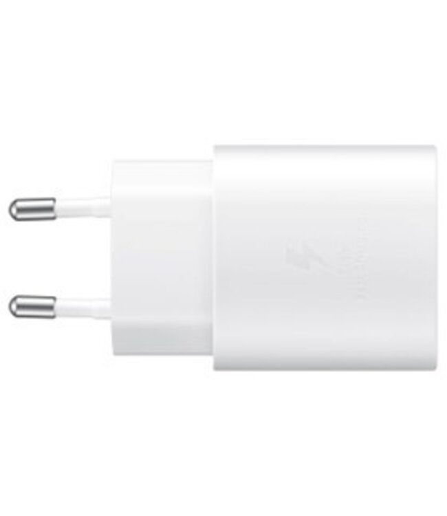 Samsung Fast Charging Adapter USB-C Oplader - 25 Watt - Wit