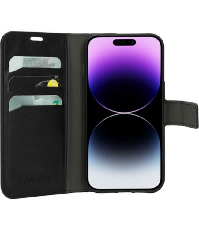 Mobiparts Classic Wallet Case Apple iPhone 14 Pro Black