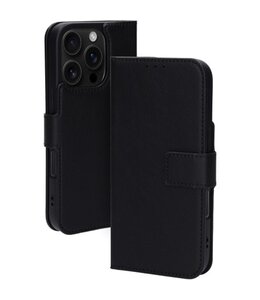 Mobiparts Classic Wallet Case Apple iPhone 16 Pro Black (MagSafe Compatible)