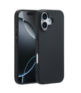Accezz Color Backcover voor de Apple iPhone 17 - Zwart