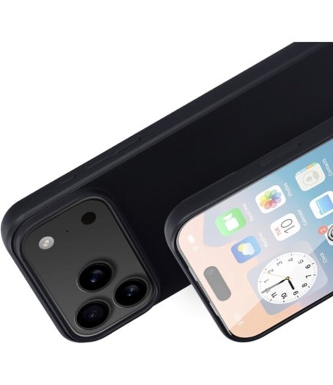 Mobiparts Classic TPU Case Apple iPhone 17 Pro Max Matt Black