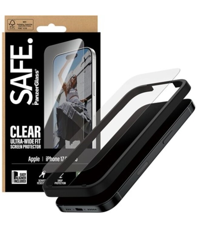 PanzerGlass Apple iPhone 17/16 Pro - Ultra-Wide-Fit