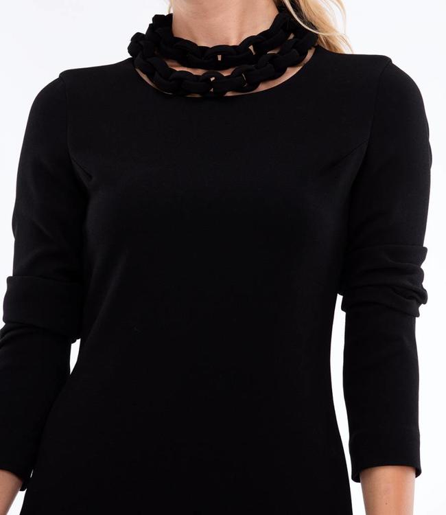 DVF  Cocktailkleid Mit Kettendetail