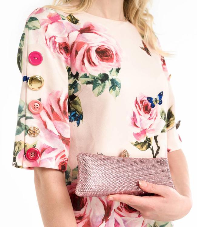 DOLCE & GABBANA Minikleid mit floralem muster