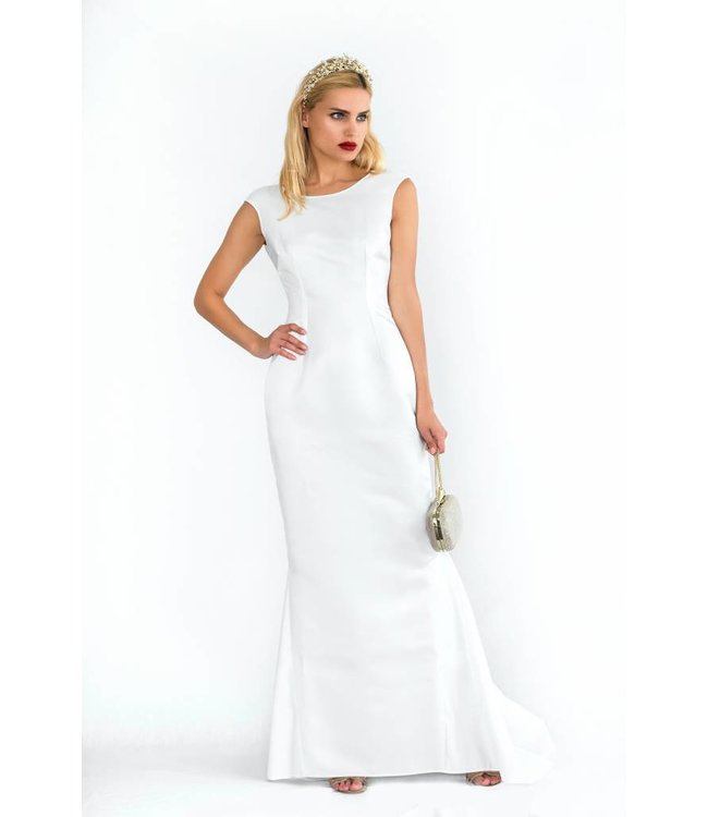 LANA CAPRINA Evening Open Back Dress