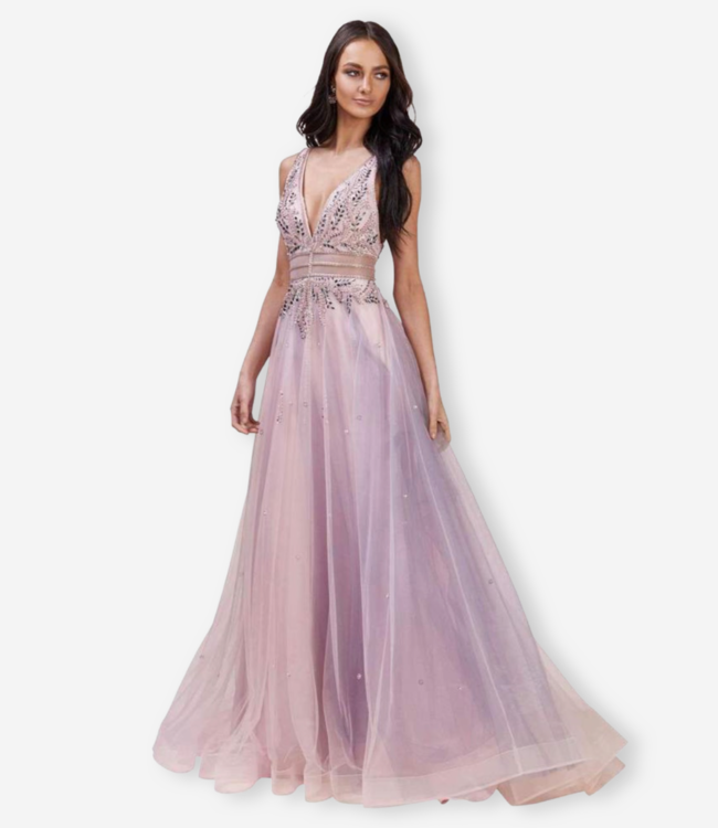 Andrea & Leo Couture Romantic Evening Dress