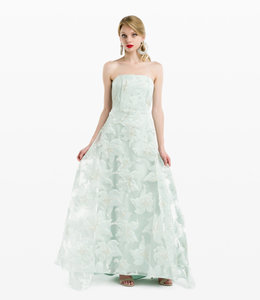 LANA CAPRINA %Strapless Princess Dress