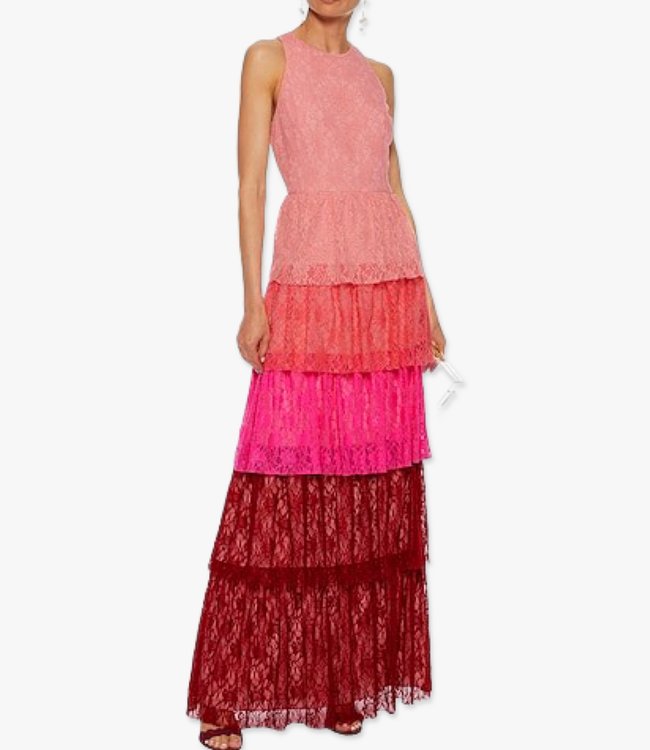 Michael Aghal Long Evening Dress