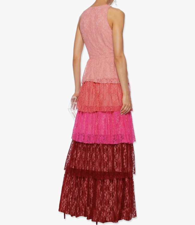 The Mikael Aghal Michael Aghal Long Evening Dress