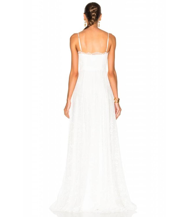 HOUGHTON Langes Spitzenkleid "Katie" mit Zipfelsaum