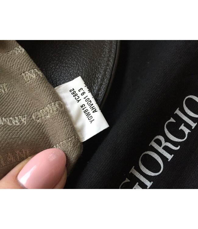 Armani Python Clutch