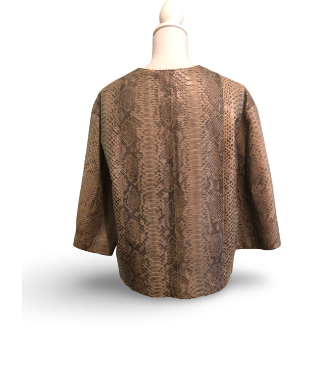 Designer Blaser aus Pythonskin