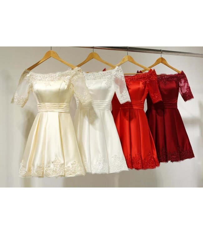 FASHION EMERGENCY Ivory Minikleid