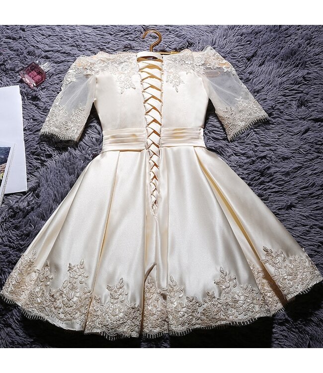 FASHION EMERGENCY Ivory Minikleid