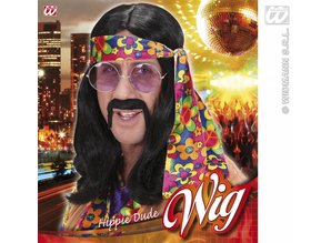 Carnival-accessories: Hippie-Wig John Lennon