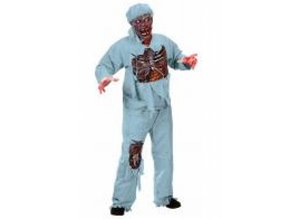 Halloween costume: Zombie doctor