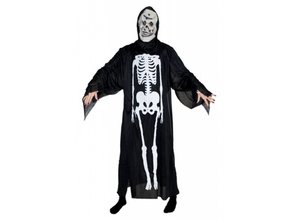Party-costumes: Skeletar with mask