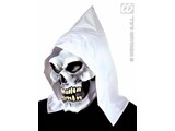 Carnival-accessories: Mask Skeleton with cloth, glow in the dark (latex)