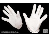 Carnival-accessories: Gloves black/white