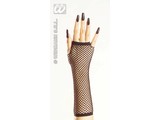 Carnival-accessories: Fingerless Web-gloves black
