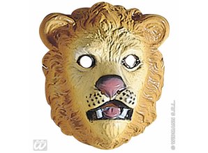 Carnival-accessories:Plastic childmask, lion