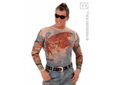Carnival-costumes:Tattoo shirt Tiger and dragon
