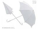 Carnival-accessories: umbrella white, 60cm average