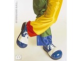 Carnival-supplies: Pair latex maxi clown Shoes adult vynil