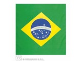 Carnival-supplies: Bandana / Handkerchief Brazil 55x55 cm