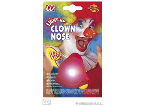 Carnival-accessories:Clown-nose with flashing light