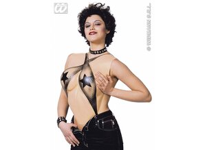 Carnival-accessory: breastpiece woman