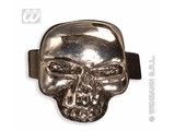 Carnival-accessory: Biker / rocker skull ring