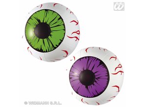 Party-articles: Set of 2 Inflatable eyes