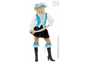 Carnival-costumesRoyal Pirate, light Blue