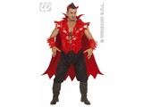 Carnival-costumes: Devil fiberoptical