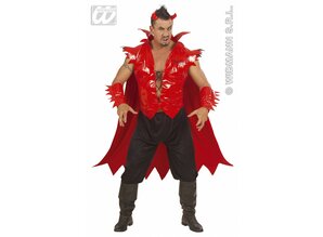 Carnival-costumes: Devil fiberoptical