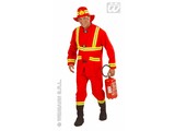 Carnival-costumes: Fireman, fiberoptic