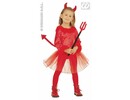 Carnival-costumes: Children:  Devils girl