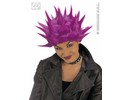 Carnival-accessory:  Wig, punk/techno in neoncolour