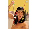 Carnival-accessory:  Wig, Indian Comanche