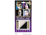 Carnival-accessory:  Make-up set black and white